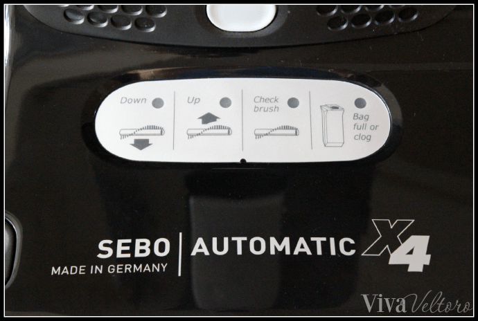 Sebo X4 upright vacuum