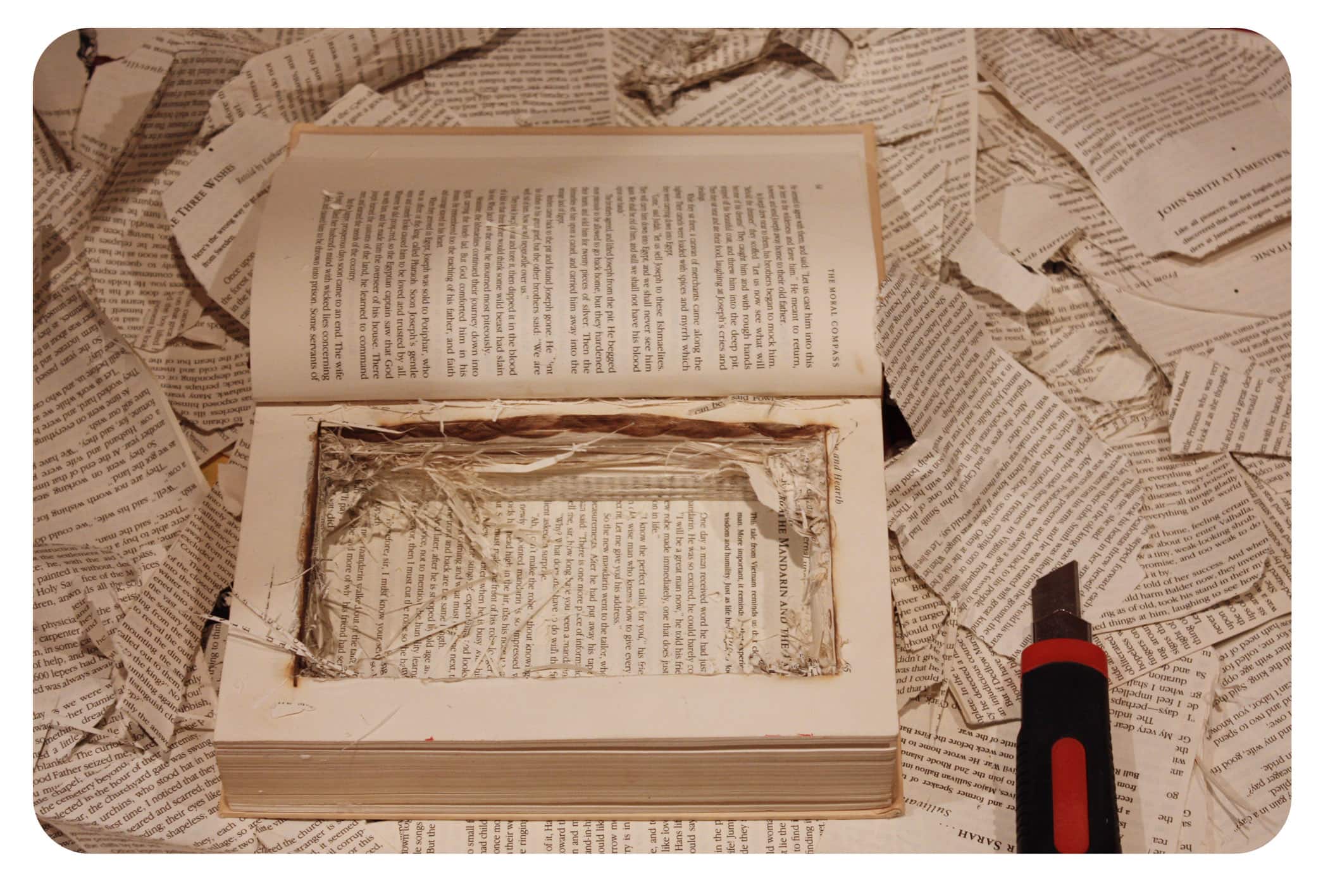 How to Make a Book Safe To Hide Your Treasures.