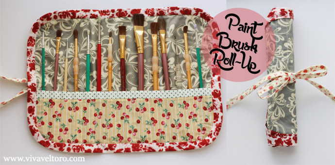 paint brush roll-up
