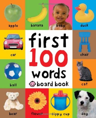 first 100 words board book