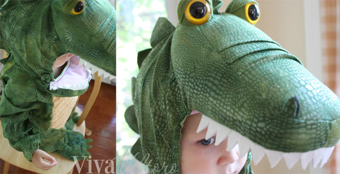 kids alligator costume