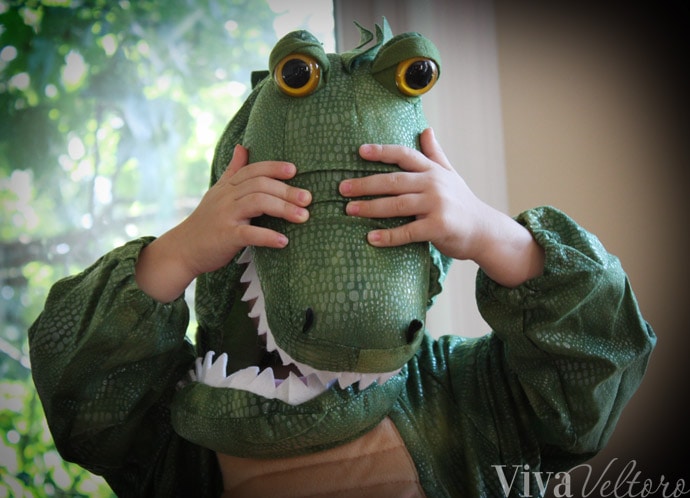 kids alligator costume