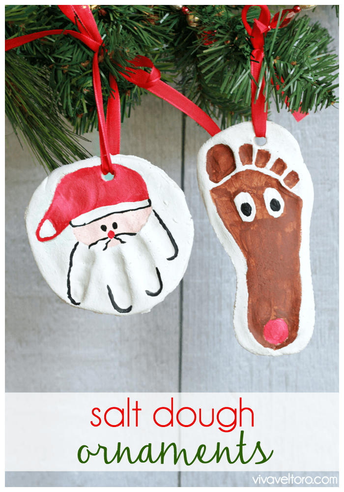 salt dough ornaments