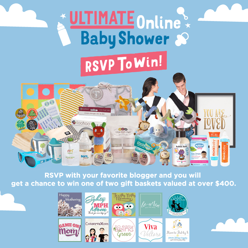 Ultimate Online Baby Shower RSVP Prize Pack 
