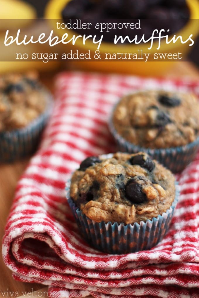 Toddler Approved Blueberry Muffins Recipe