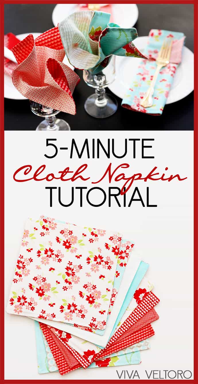 how to make cloth napkins