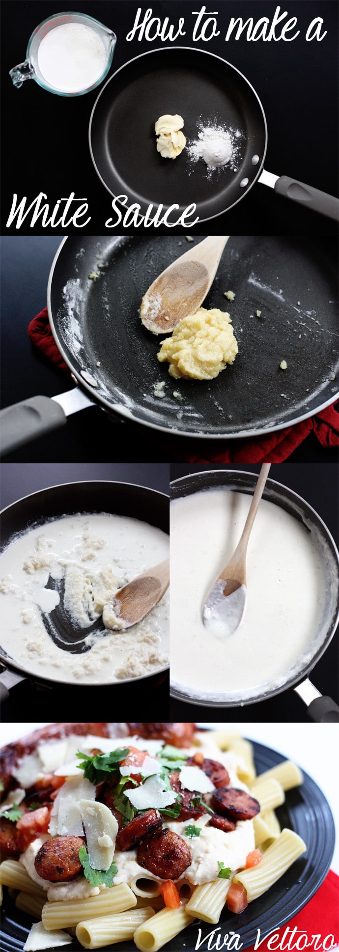 how to make a white sauce