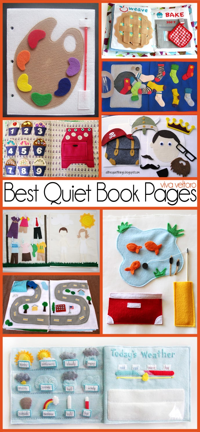 quiet book pages