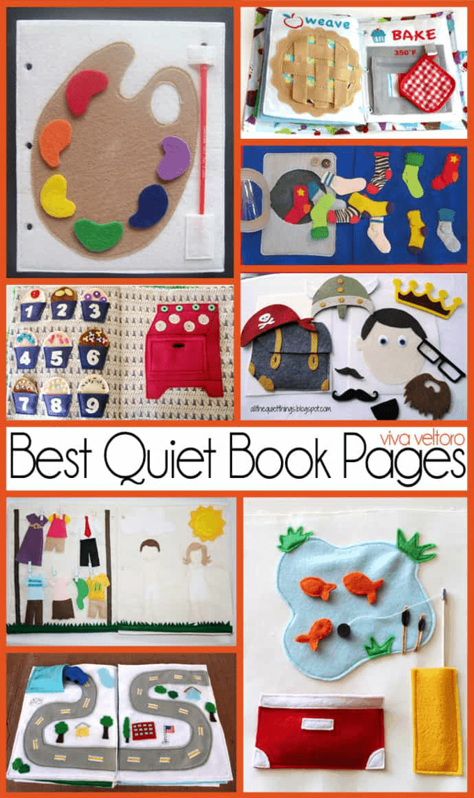 Best DIY Quiet Books for Church or other Quiet Places!