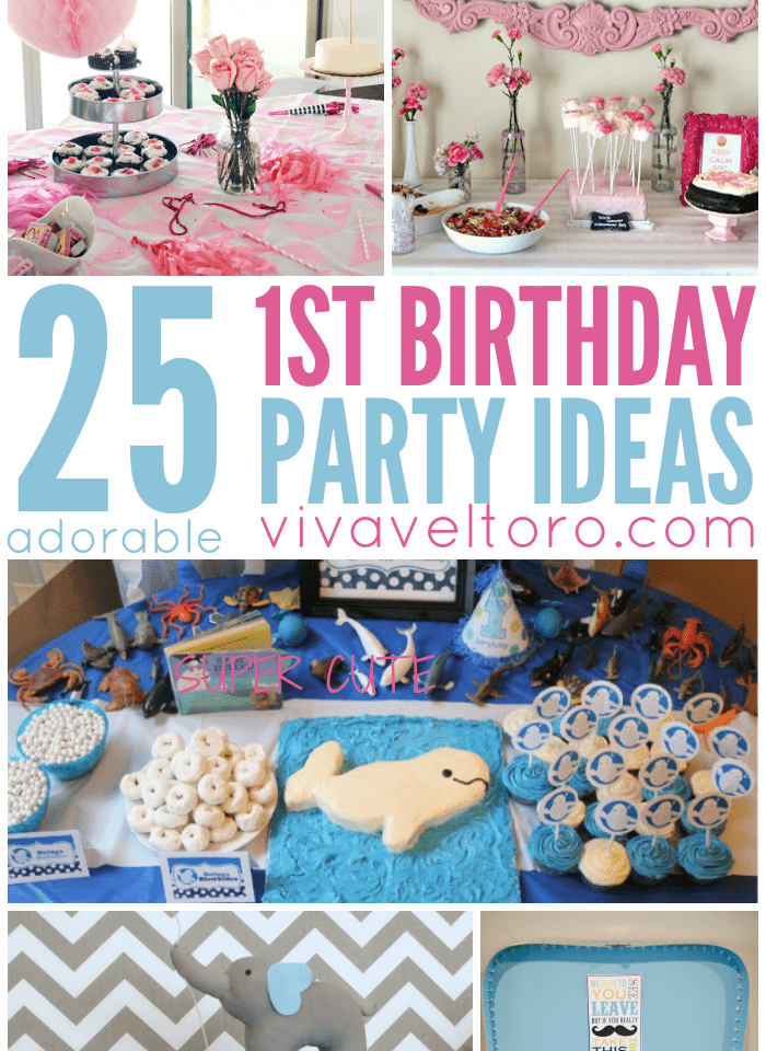 first birthday party ideas