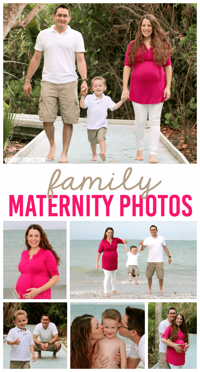 family maternity photos