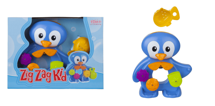 Zig Zag Kid Penguin Bath Toy 