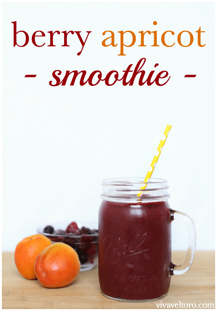 berry apricot smoothie