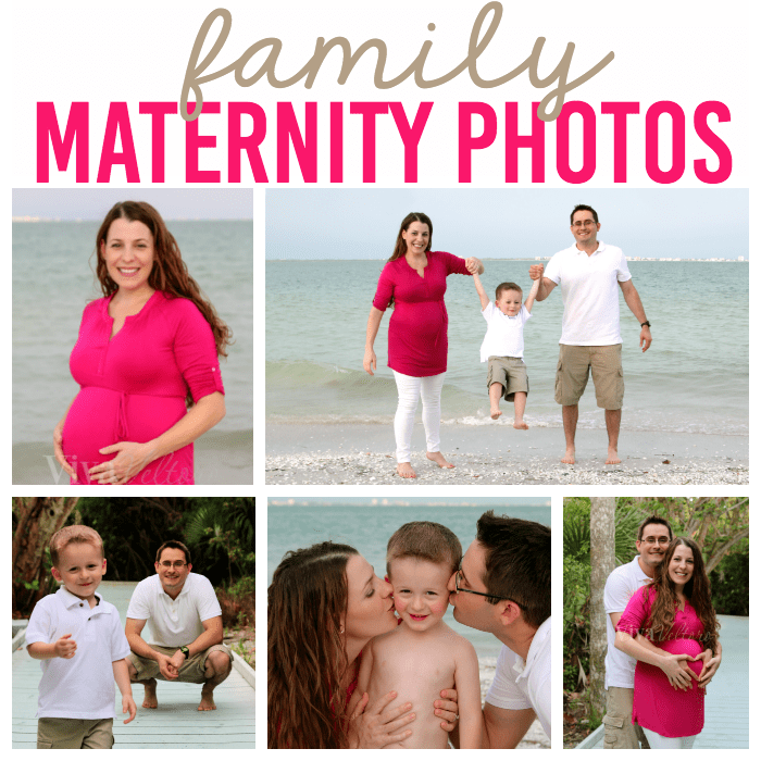family maternity photos