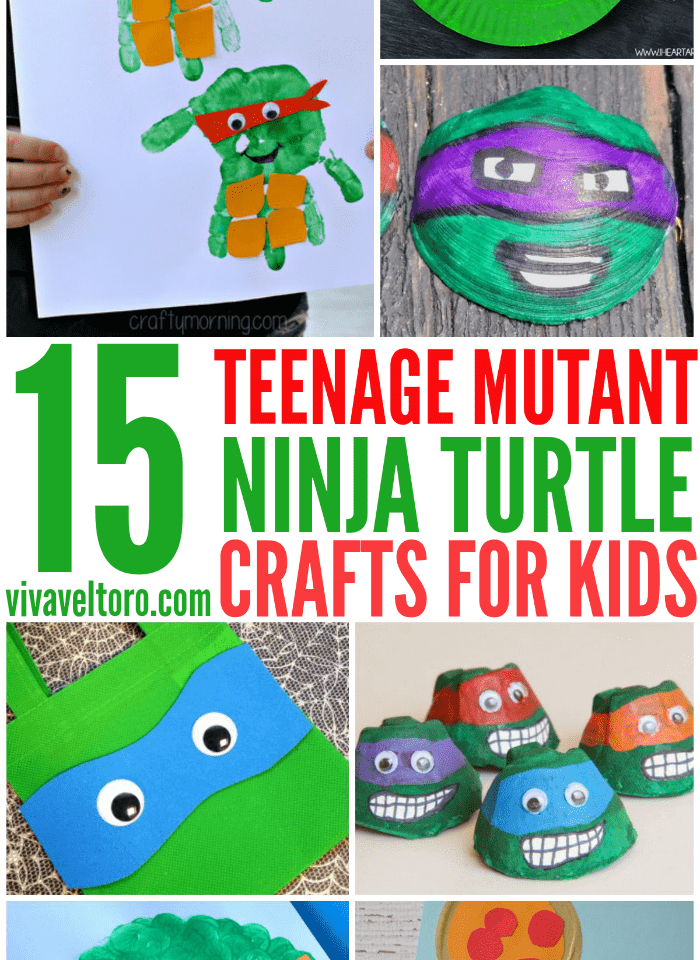 teenage mutant ninja turtle crafts