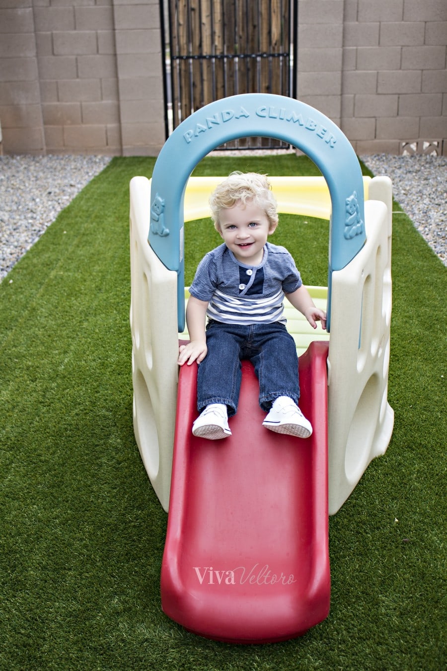 Busy Toddler Activities and the Step2 Panda Climber Viva Veltoro