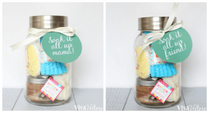 DIY Spa Inspired Gift with FREE printables! - Viva Veltoro