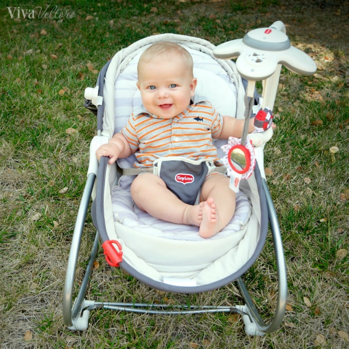 Tiny Love Cozy Rocker Napper Review and Giveaway! - Viva Veltoro