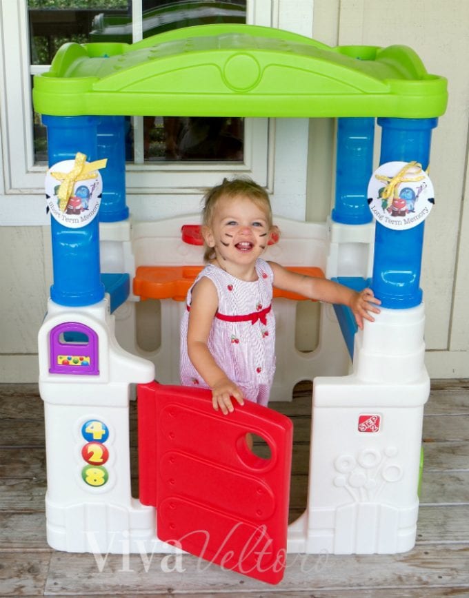 Inside Out party featuring the Step2 WonderBall Fun House!