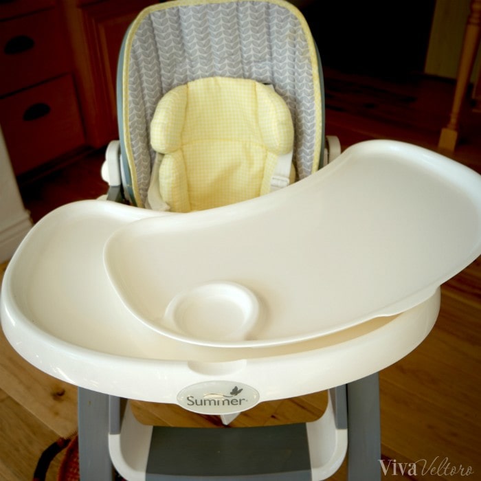 Bentwood Highchair Two Trays