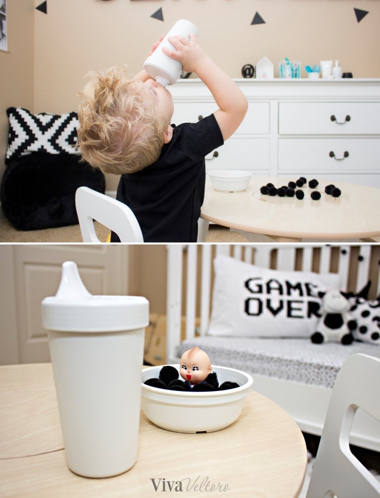 Room Makeover Reveal Monochrome Instagram-Inspired Toddler Room