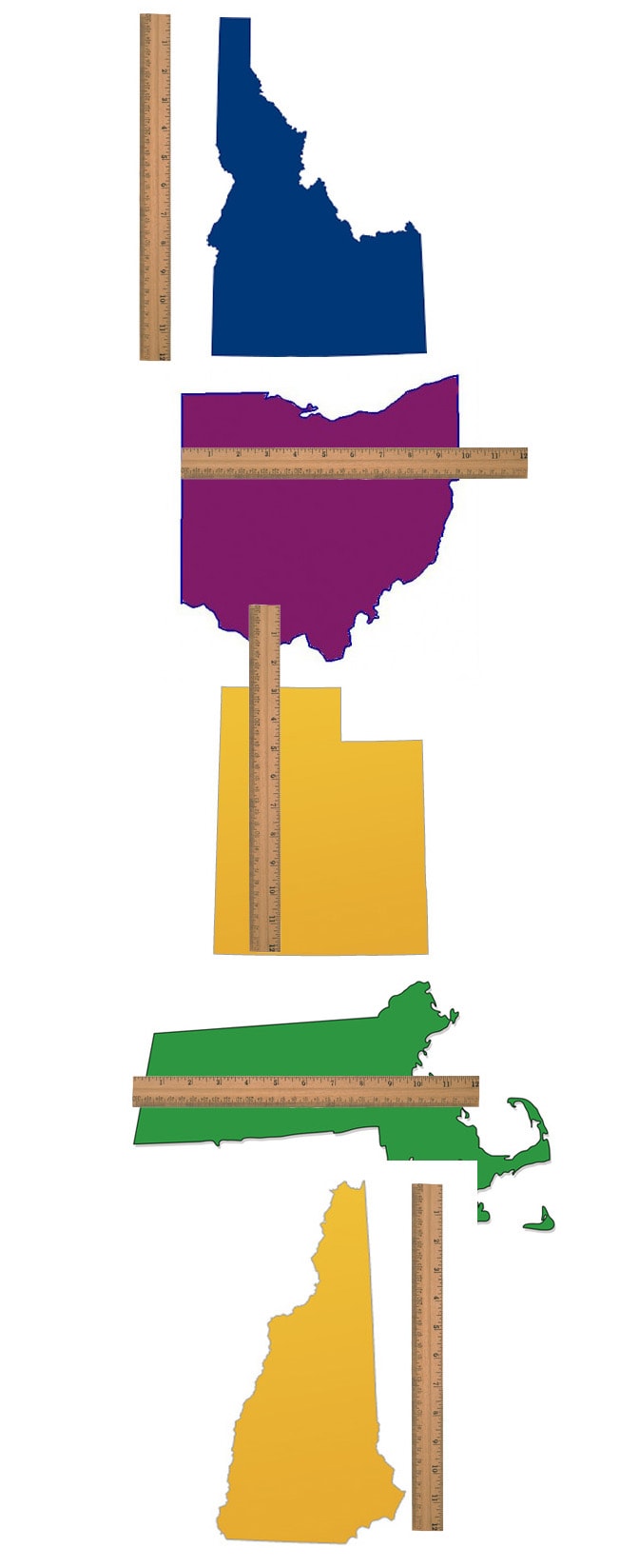wooden states