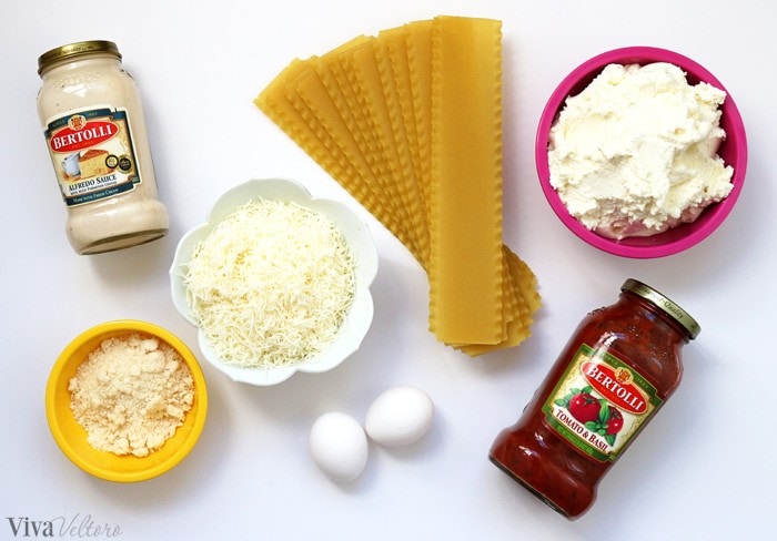 bertolli lasagna ingredients