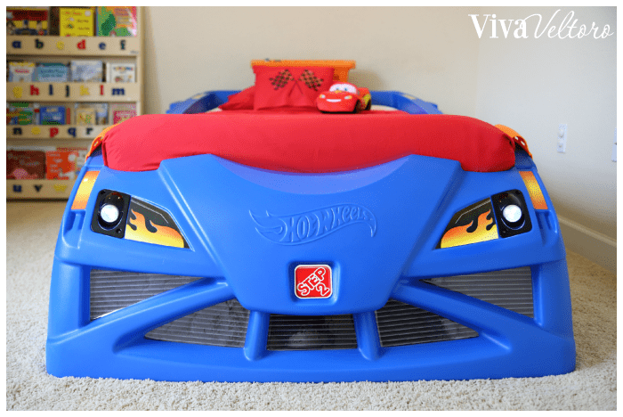 Hot Wheels Toddler To Twin Race Car Bed, Step2 Hot Wheels Twin Bed