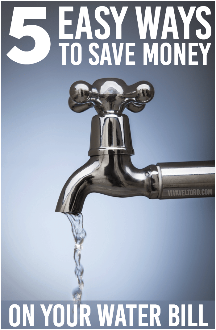 save money on water