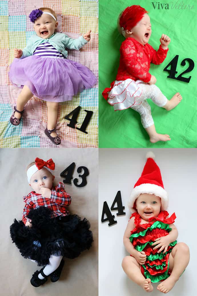 Christmas baby pictures