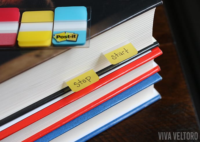 post-it tabs