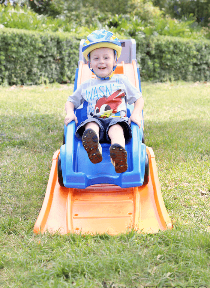 step2 hot wheels extreme thrills coaster