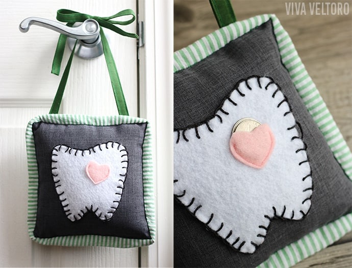 tooth fairy pillow coins