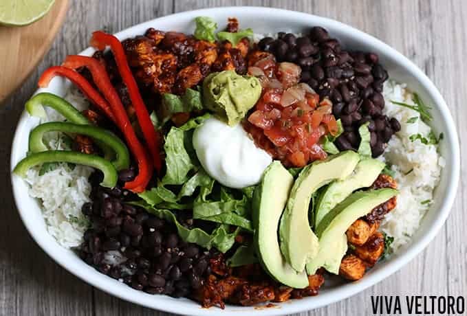 burrito bowls