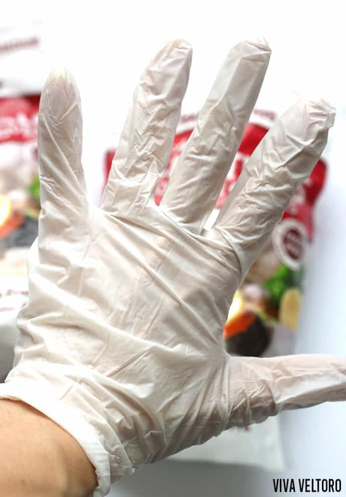 food handling gloves