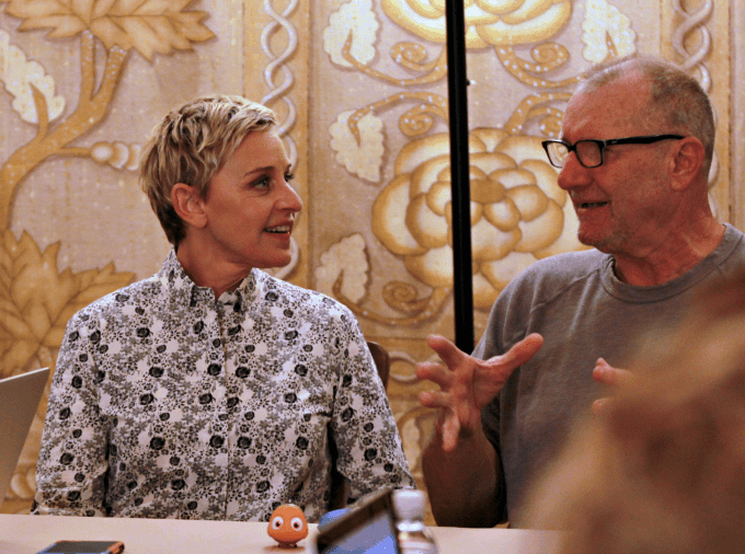 Ellen DeGeneres and Ed O'Neill