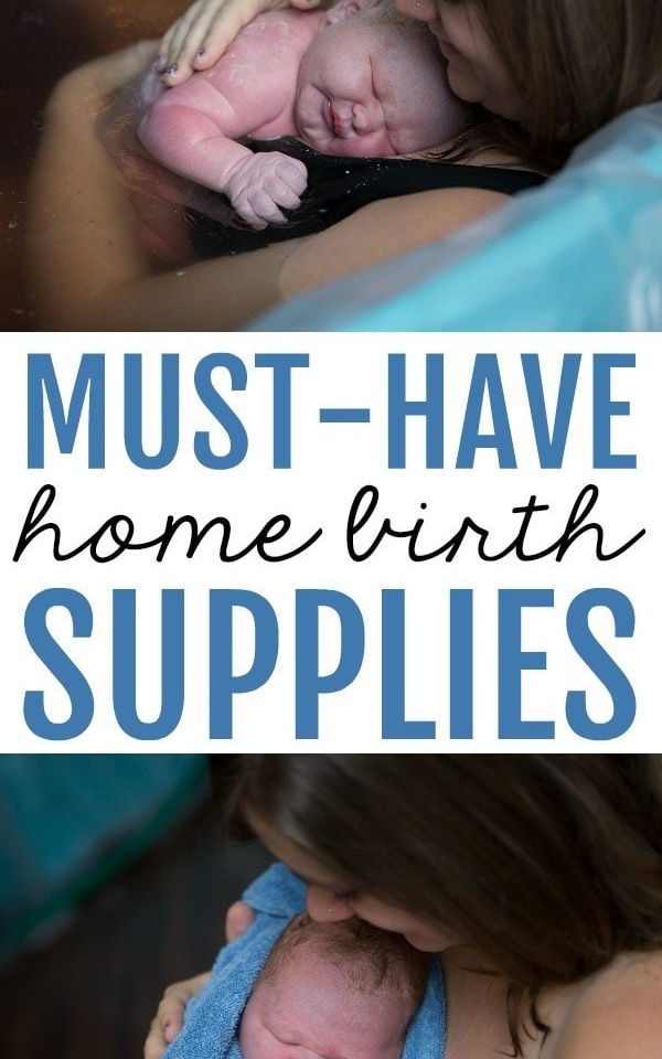 home birth supplies