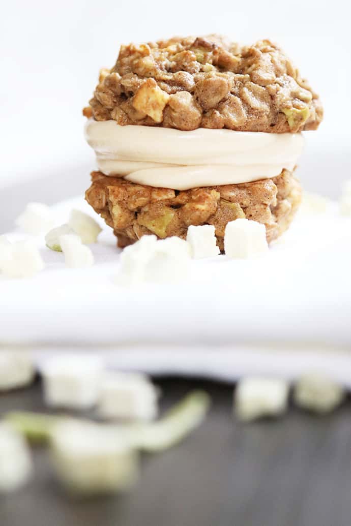 oatmeal cookie sandwhich