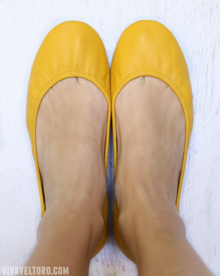 tieks mustard