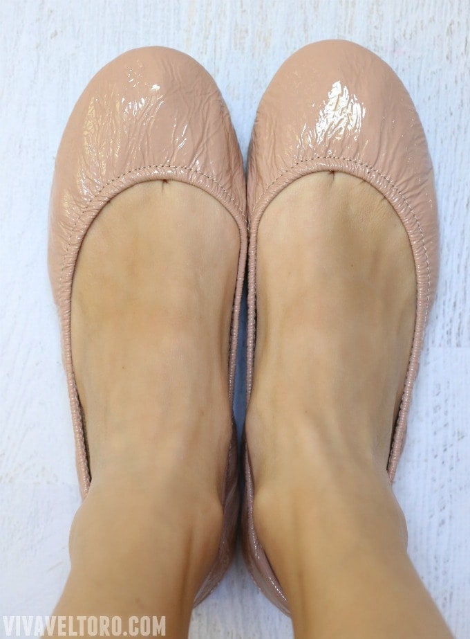 blush patent tieks