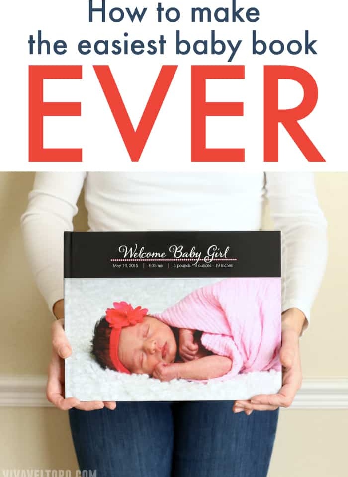 easy baby book