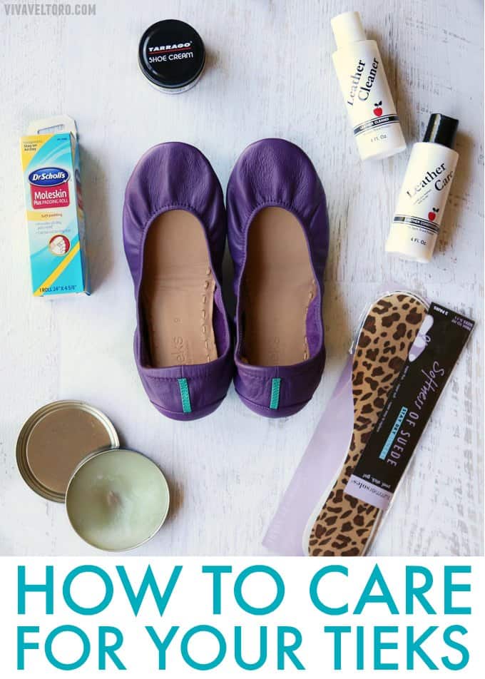 care for your tieks by gavrieli flats