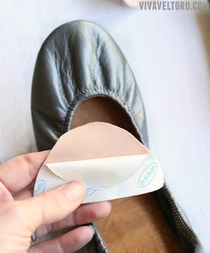How To Add Moleskin To Your Tieks Ballet Flats To Prevent Leather Wear