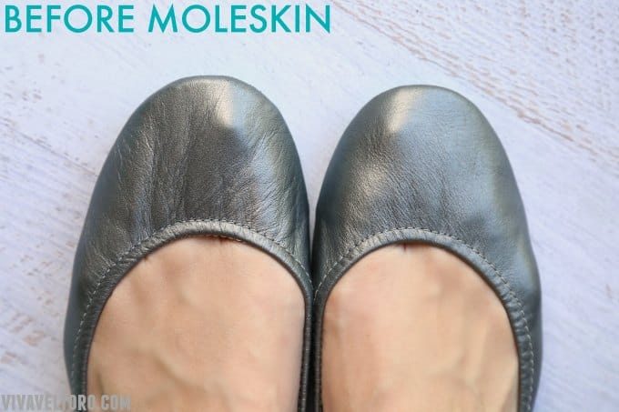 Add Moleskin To Your Tieks Ballet Flats 