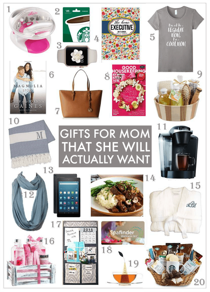 The Best Gifts For Mom - Give Her Something She Actually Wants