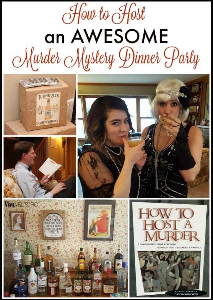 host a murder mystery dinner party