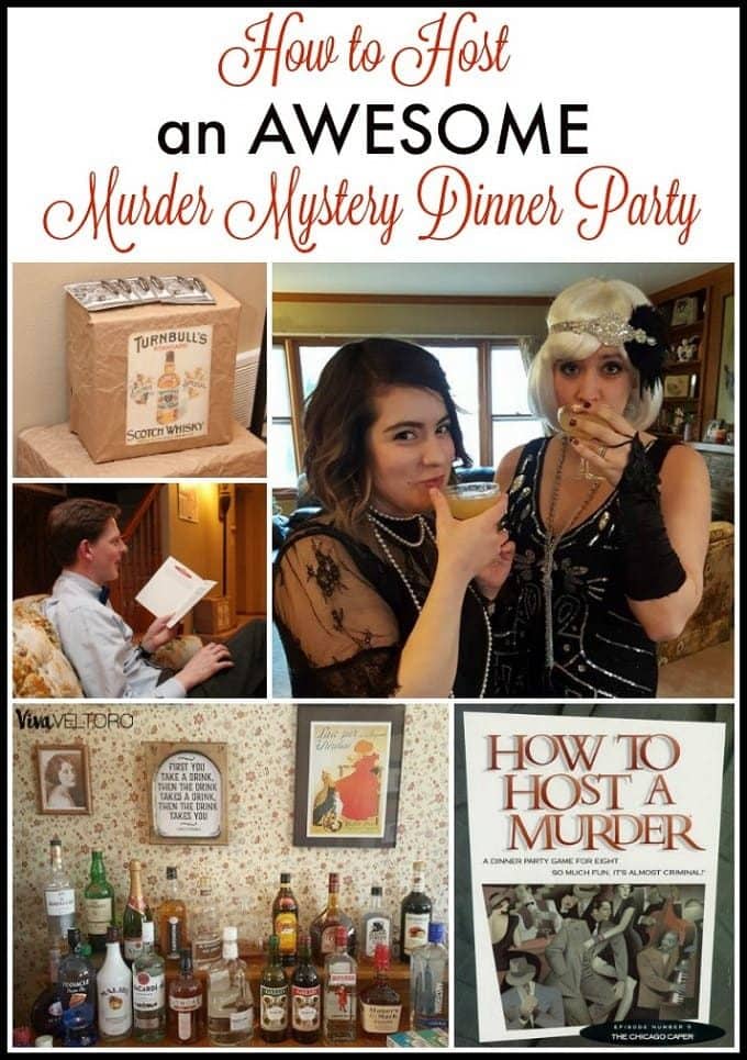host a murder mystery dinner party
