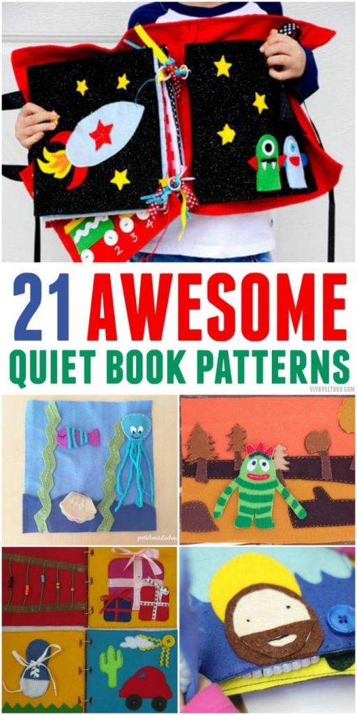 Free Mini Quiet Book Pattern for you to Make the Perfect Gift