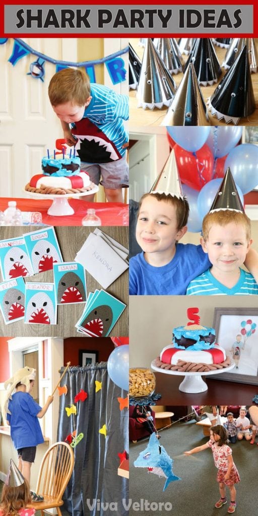 shark birthday party ideas
