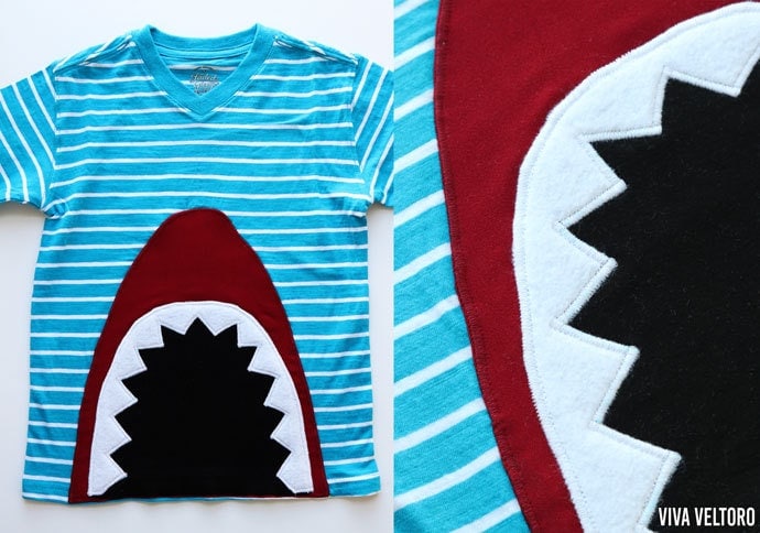 Shark T Shirt tutorial